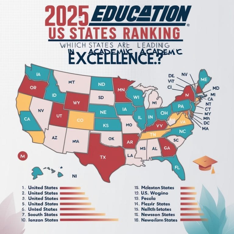 Education US States Ranking