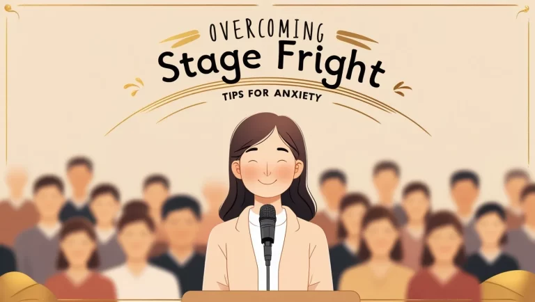 Public Speaking Tips for Anxiety